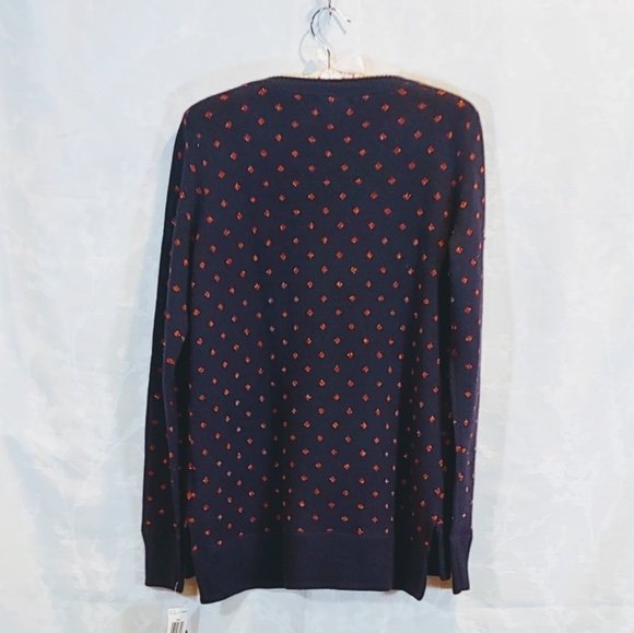 Maison Jules | "Eclipse" Polka Dot Sweater | S - Picture 2 of 8